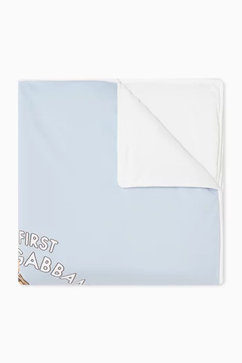 بطانية بنقشة جلد الفهد قطن