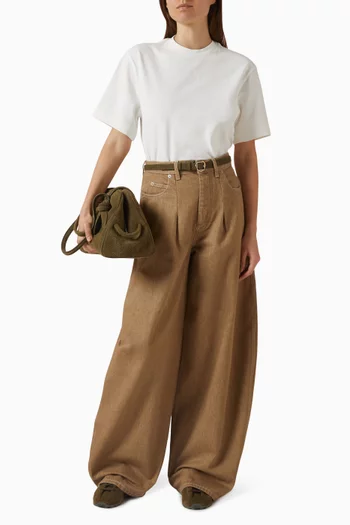 Le De-nimes Ovalo Jeans in Denim