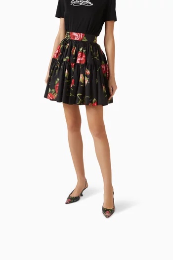 Lollo 60 Slingback Pumps in Printed Polished Leather