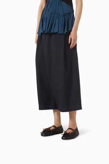 Mary Jane Ballerina Flats in Soft Leather