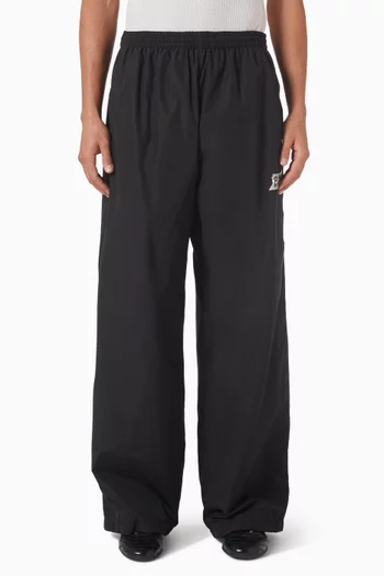 Masking Tape Tracksuit Pants in Techno Cotton Poplin