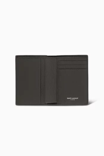 Tiny Cassandre Credit Card Wallet in Leather