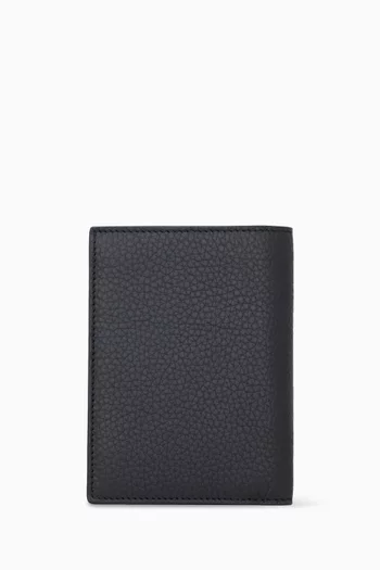 Tiny Cassandre Credit Card Wallet in Leather
