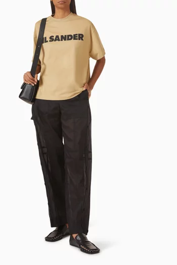 Logo T-shirt in Cotton-jersey