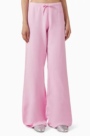 بنطال رياضي بقصة واسعة ورباط بعقدة صوف سريع الجفاف