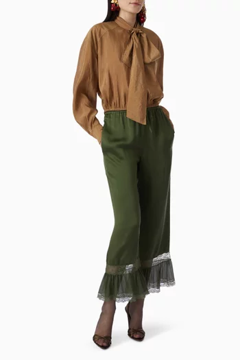 Lavallière Blouse in Taffeta