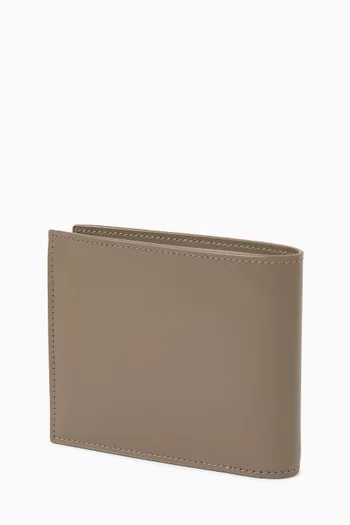East/West Wallet in Smooth Leather