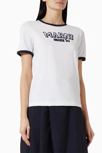 Logo T-shirt in Cotton