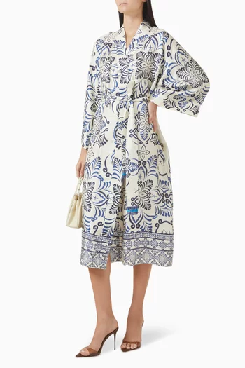 كيمونو برغموت حرير