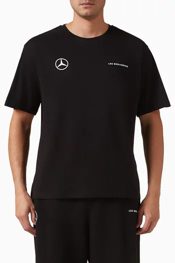 تي شيرت 504 بشعار الماركة قطن