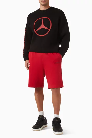 501 Logo Shorts in Cotton-fleece