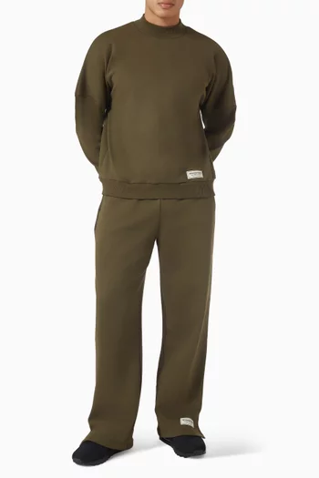 Straight Leg 29.5" Sweatpants in Cotton Fleece