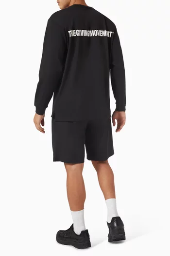 Oversized Long-sleeve T-shirt in Softskin100©