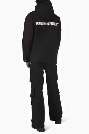 Oversized Jacket in Textured Weave