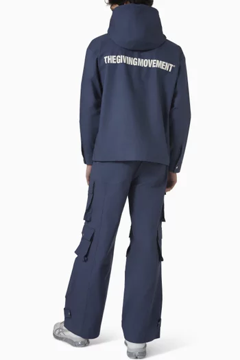 Oversized Jacket in Textured Weave