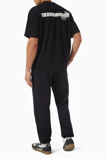 UAE-print Logo T-shirt in Cotton-jersey