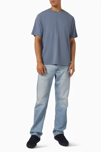 تي شيرت بقصة كلاسيكية جيرسيه معالج