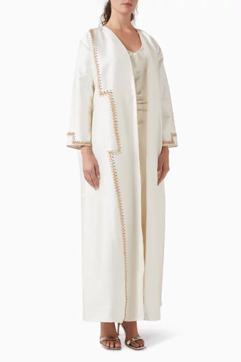 Bead Embellished Abaya