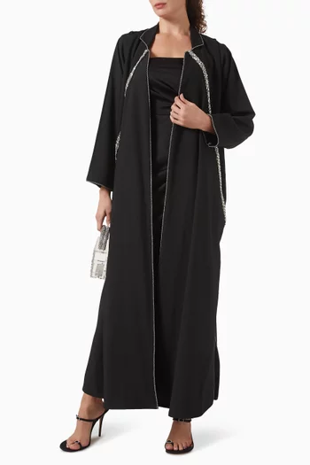 Crystal Embellished Abaya