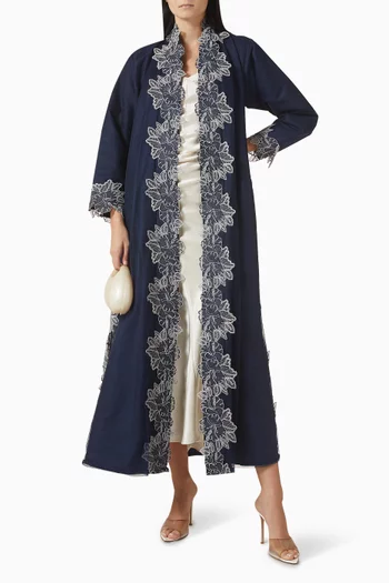 Floral Applique Abaya