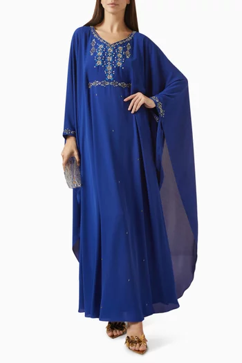 Embellished Cape Kaftan