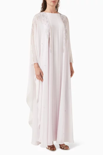 Embellished Cape Kaftan