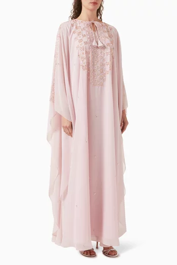 Embellished Cape-style Kaftan
