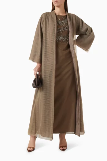 3-piece Abaya Set