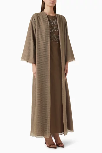 3-piece Abaya Set