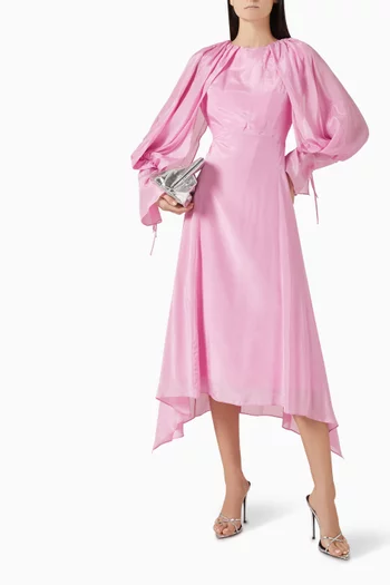 فستان بقصة غير متماثلة