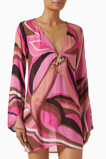 Lulu Lobster Dress in Viscose