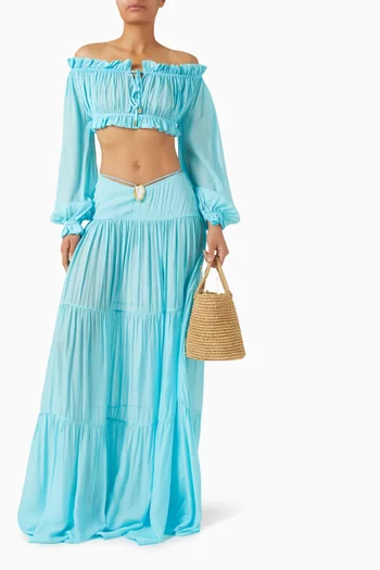 Song Moonstone Maxi Skirt