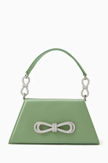 Samantha Top-handle Bag in Jelly Satin