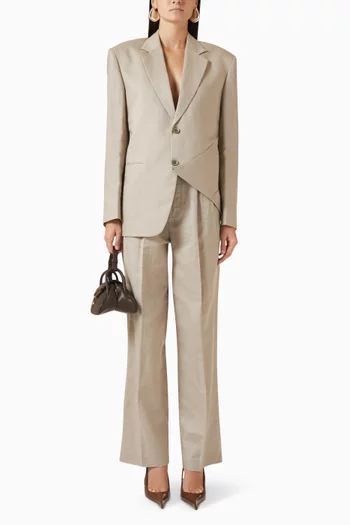 Linda Foldover Blazer