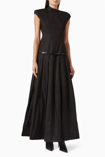 Drea Pleated Maxi Dress