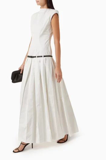 Drea Pleated Maxi Dress
