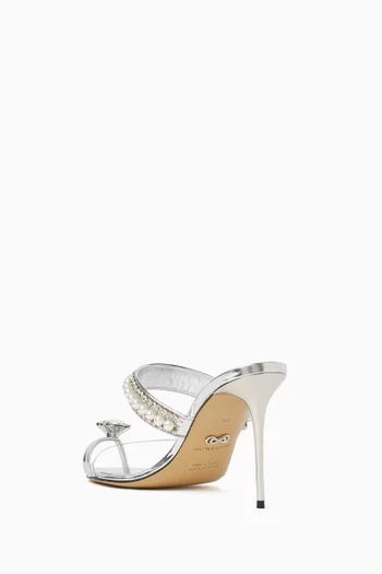 حذاء مفتوح دايموند اوف اليزابيث بكعب 95 مم جلد