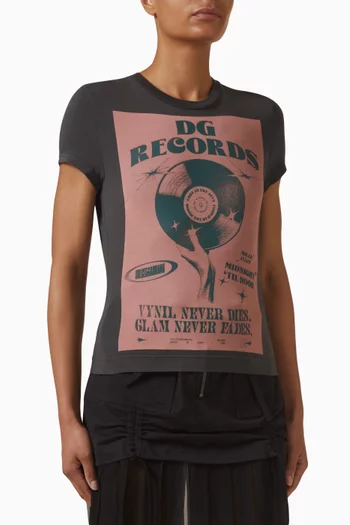 Graphic T-shirt in Cotton Jersey