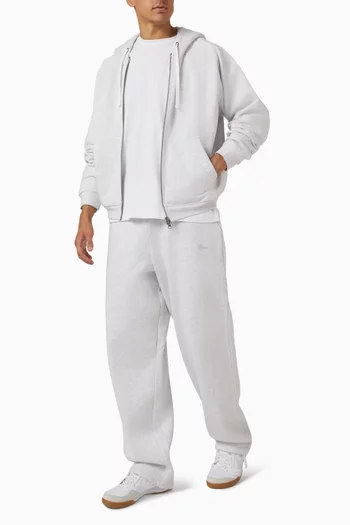 Cursive Logo Sweatpants in Cotton-fleece