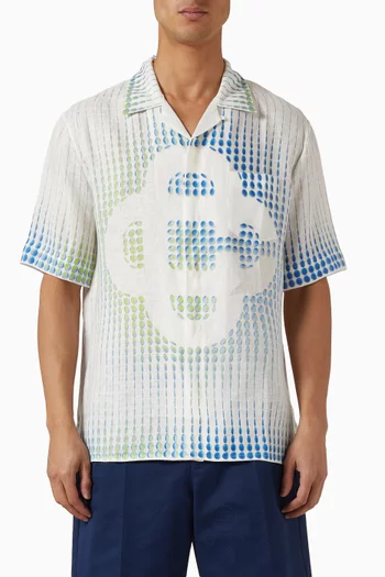 Dots Shirt in Linen