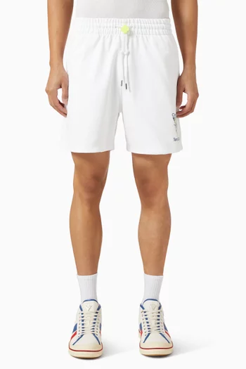 Tennis Club Icon Sweatshorts in Loopback Cotton