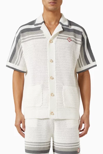 Crochet Shirt in Cotton