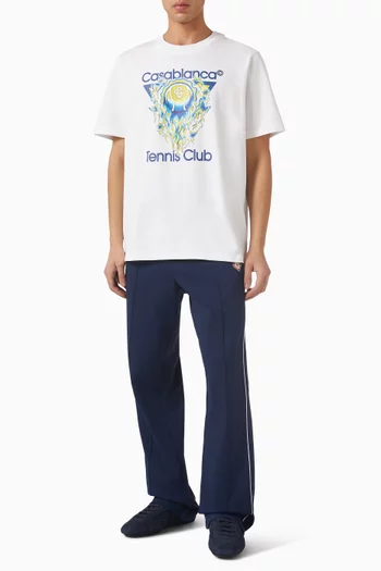 Track Pants in Pique