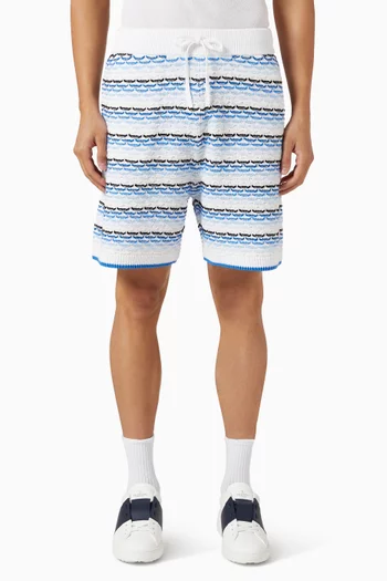 شورت قطن بغرزة معلقة