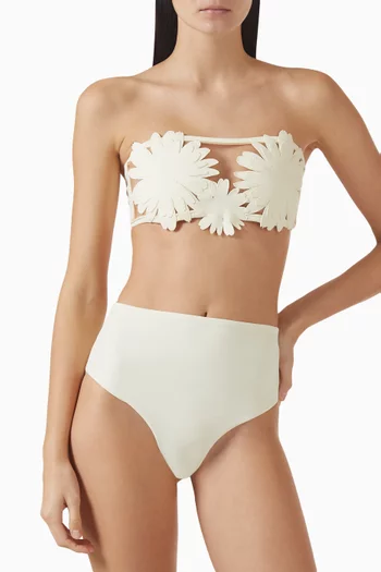 Sofia Bikini Top in Stretch Nylon