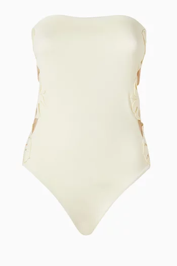 Ivana One-piece Swimsuit in Stretch Nylon