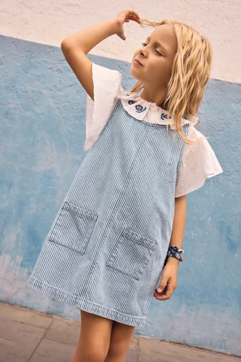 Embroidered Shirt in Cotton