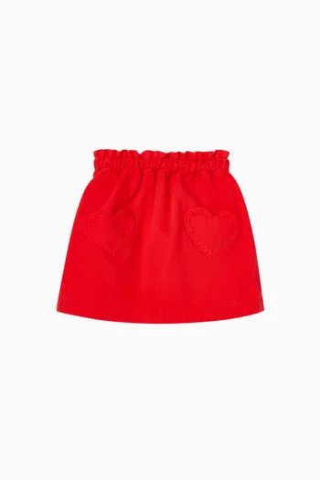 Flared Skirt in Cotton