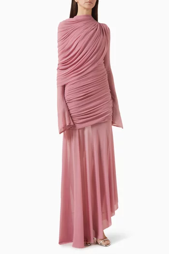 Isla Maxi Dress in Malai Lycra