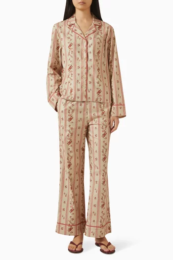 طقم بيجاما كوكو مزيج قطن عضوي